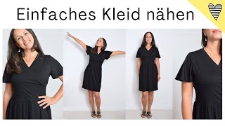 Einfaches Kleid quotAshantiquot nähen  DIY MODE [upl. by Quintilla539]