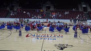 DCHS Drill Team Performs a Skirt Routine to a Mix of Selena Songs at TOC 2022 [upl. by Trilby]