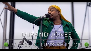 Durand Jones at Luck Reunion A Soulful Journey Through RampB [upl. by Hoopen341]