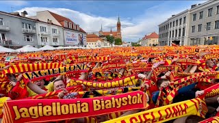 Jagiellonia Białystok Mistrzem Polski 💛❤️ [upl. by Dnomar]