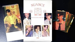 TXT SEASON’s GREETINGS 2024 “NUANCE” UNBOXING [upl. by Lister17]