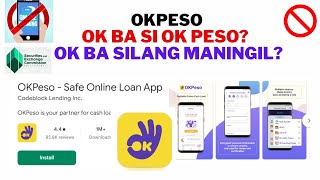 OK NA BANG UUTANGAN ANG OKPESO [upl. by Ereynihc]