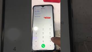 How to imei number check xiaomi all phone [upl. by Otrevogir]