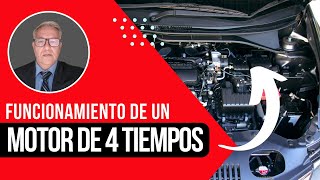 🔥🚘Funcionamiento del motor de 4 tiempos [upl. by Arbuckle416]