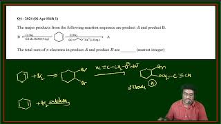 cyclo hexene with bromination with alcoholic KOH alkyl halides amp Aryl halides [upl. by Nnek]