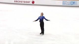 YuHsiang Li Nebelhorn Trophy 2024 Men FS [upl. by Uok825]