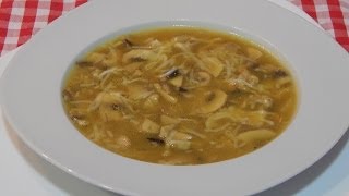 Receta de sopa de champiñones [upl. by Straus666]