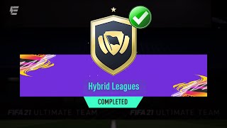 FIFA 21 HYBRID LEAGUES SBC CHEAPEST SOLUTION  FIFA 21 ULTIMATE TEAM [upl. by Daile]