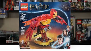 LEGO Harry Potter 75394 FAWKES DUMBLEDORES PHIENIX Review 2021 [upl. by Stefa194]