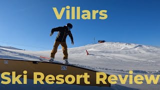 Villars Ski Resort Review  Swiss Ski Resort Linked to Les Diablerets and Gryon [upl. by Nylorak]