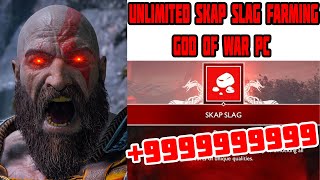 God of war PC UNLIMITED SKAP SLAG farming It works 💯🥶🔥 [upl. by Purdy994]