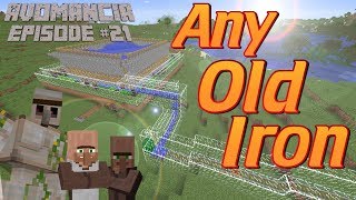 Minecraft How to make an Iron farm and Villager Breeder in Minecraft  Avomancia Ep21 Lets Play [upl. by Cutty]