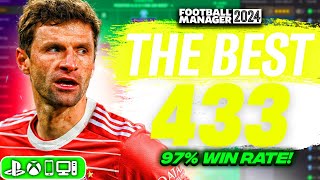 The BEST quotRaumdeuterquot FM24 Tactic 97 Win Rate  Best FM24 Tactics [upl. by Aicemat]