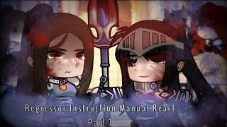 Regressor Instruction Manual React 78 [upl. by Jose]