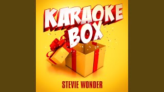 Another Star Karaoke Playback with Backing Vocals Made Famous by Stevie Wonder [upl. by Kapoor]