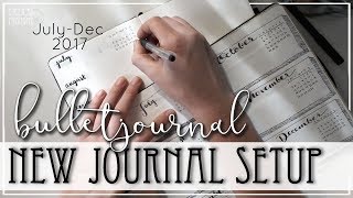 New Bullet Journal Setup  6 month Bujo [upl. by Nadoj]