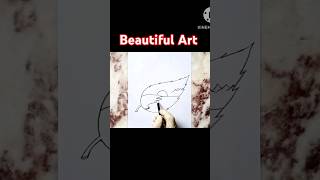 Easy Landscape Drawing  Easy Pencil Drawing  Art For Beginners [upl. by Aihtibat]