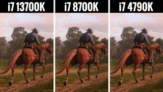 i7 13700K vs i7 8700K vs i7 4790K  RTX 4090 [upl. by Bear]