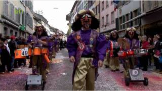 SchwarzbuebeSchränzer FasnachtClip «Ein Stern» Umzug Liestal 2010 [upl. by Raynah]