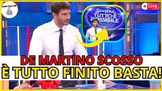 😱 SHOCK IN RAI STEFANO DE MARTINO ABBANDONA quotSTASERA TUTTO È POSSIBILEquot 🔥 [upl. by Olvan]