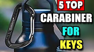 Best Carabiner For Keys [upl. by Ardnikat]