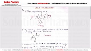 Class 46 StructureActivity Relationship SAR of Benzodiazepine Medicinal Chemistry 01 BPharma [upl. by Malissa]