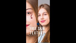 Add Skin Texture in photoshop [upl. by Einaffit756]