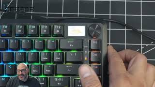 Redragon Keyboard K708RGB PRO FLEKACT [upl. by Takeo]