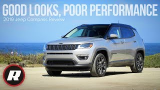 2019 Jeep Compass review Inspired looks uninspired performance  4K [upl. by Ahsitam]