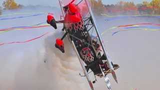 Skip Stewart High Octane Biplane Airshow [upl. by Fadden31]