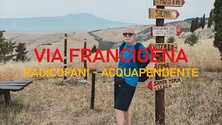 VIA FRANCIGENA  Radicofani  Acquapendente [upl. by Merce]