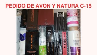 Pedido de Avon y Natura Campaña 15Ofertas y próximos lanzamientos moda hogar avon pedido haul [upl. by Adyela]