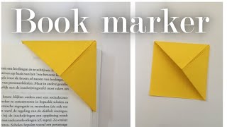 How to make a Paper Bookmark  EASY tutorial [upl. by Ateiram]