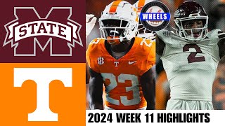 7 Tennessee vs Mississippi State  Full Game Highlights  2024 College Football Highlights [upl. by Pepito]