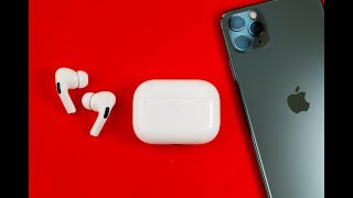 Apple AirPods Pro  Unboxing Erster Eindruck amp Funktionen  Lohnt sich der Aufpreis [upl. by Lytsirhc]