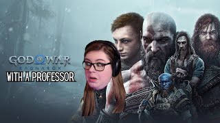 God of War Ragnarök with a Professor Part 13 [upl. by Nahallac582]