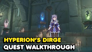 How To Get The Divine Bridle In Genshin Impact Hyperions Dirge Quest Walkthrough [upl. by Kerr]