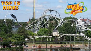 Top 15 Rides at Heide Park [upl. by Wisnicki]