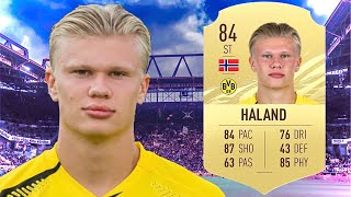 FIFA 21 ERLING HAALAND 84 PLAYER REVIEW I FIFA 21 ULTIMATE TEAM [upl. by Deach283]