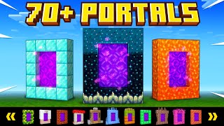 70 PORTALS Official Trailer  Minecraft Marketplace Map [upl. by Nirtiac912]