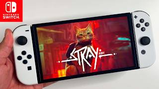 Stray on Nintendo Switch OLED Gameplay [upl. by Natsuj]