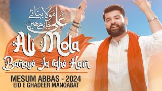 ALI MOLA BANAYE JA RAHE HAIN  Mesum Abbas  Eid e Ghadeer Manqabat 2024 [upl. by Sinne]