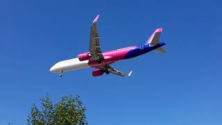 Another wizz Airbus A321271NX landing Gatwick Airport 13092024 [upl. by Akere]