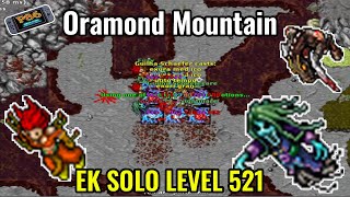 TIBIA  EK HUNT SOLO 30  ORAMOND  MELHOR HUNT DE FURY [upl. by Jarrid374]