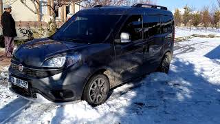 FİAT DOBLO TREKKİNG KAR TESTİ [upl. by Grega]