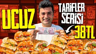 UCUZ TARİFLER SERİSİ EKMEK ARASI 38 TL [upl. by Rekrap]