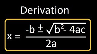 Shri Dharacharya  Sridhar Achaya Formula to find roots of a quadratic equation  Derivation [upl. by Esiuole]