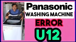 quotPanasonic U12 Error The Simple Fix That Will Save Your Laundry Dayquot [upl. by Whiteley]