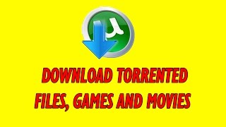 how to download torrented files 2017 games movies files softwares using UtorrentTorrent Rover [upl. by Hazard]