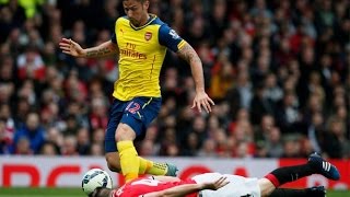 Phil Jones Defensive Skills with his head  Machester United 1 1 Arsenal [upl. by Yrak]